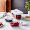 Fresh & Save, 3-pc, Vacuum Box Set, Glass, Grey, small 2