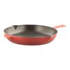 30 cm / 12 inch cast iron Frying pan, cherry - Visual Imperfections,,large