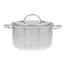 Demeyere Resto 3, 22 cm 18/10 Stainless Steel Stew pot with lid silver