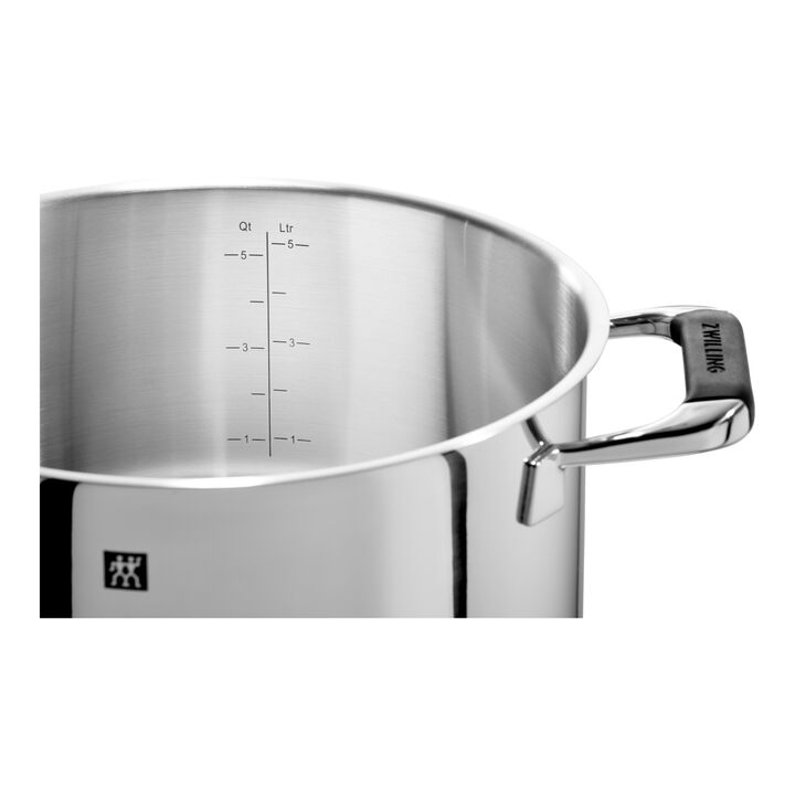 Poletto, Kochtopfset 5-tlg, Edelstahl, large 3