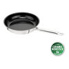 Pro, Bratpfanne 24 cm, 18/10 Edelstahl, Silber-Schwarz, small 1