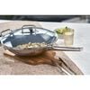32 cm 18/10 Stainless Steel Wok,,large