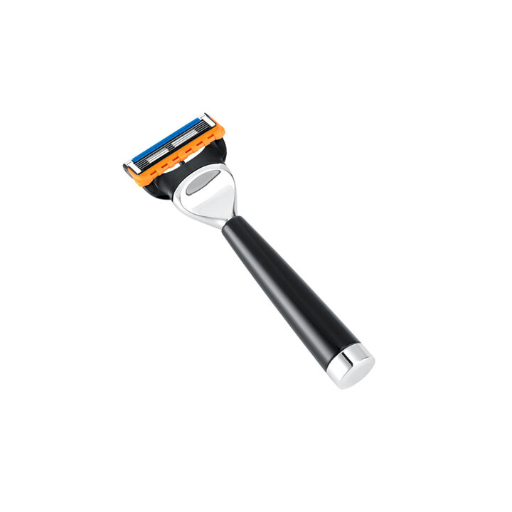 CLASSIC, Razor, brass | silver-black, large 2
