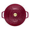 Cast Iron, 5.25 qt, Essential French Oven with Snake Lid, cranberry - Factory Second, small 3