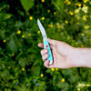 Outdoor, 3.5-inch, Trapper Folding Pocket Knife, Seafoam Green, small 4