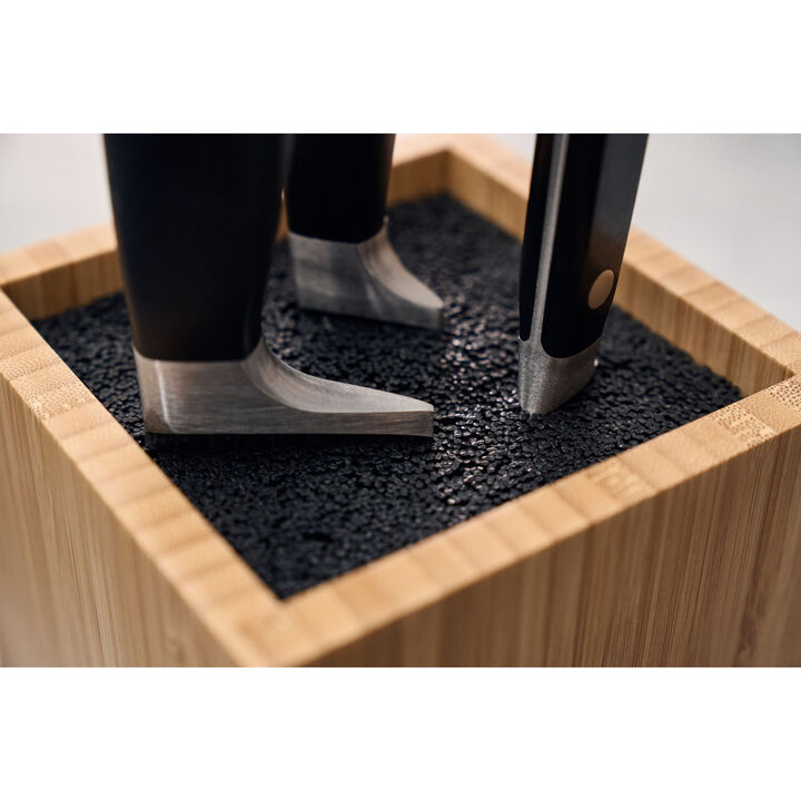 Messerblock, leer, 7, Braun, large 2