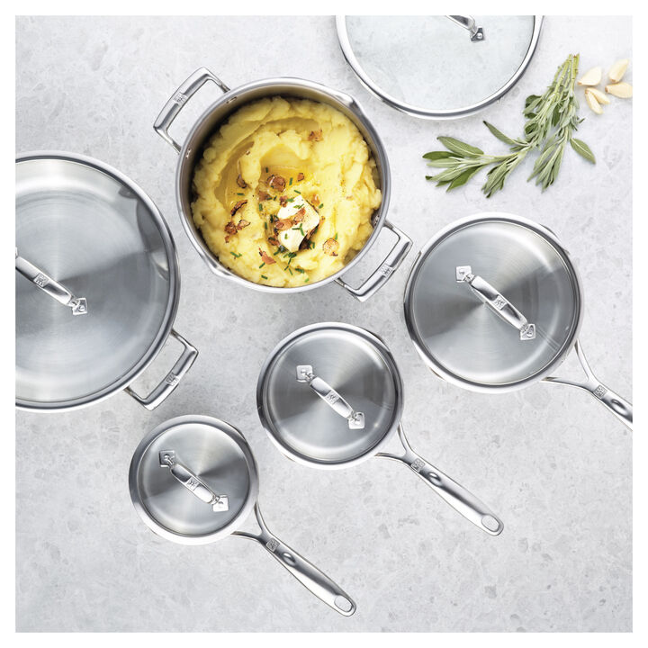 Energy X3, Cookware set, 10 Piece, 18/10 Stainless Steel, large 4