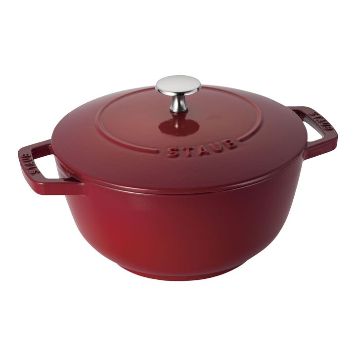 鋳物ホーロー鍋, Wa-NABE・フレンチオーブン 20 cm, 鋳鉄, large 1