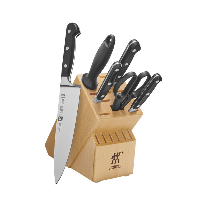 Professional S, 7-pc, Knife block set, natural, large 1
