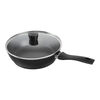 Breeze Ceramic, 28 cm round Aluminium Saute pan black, small 2