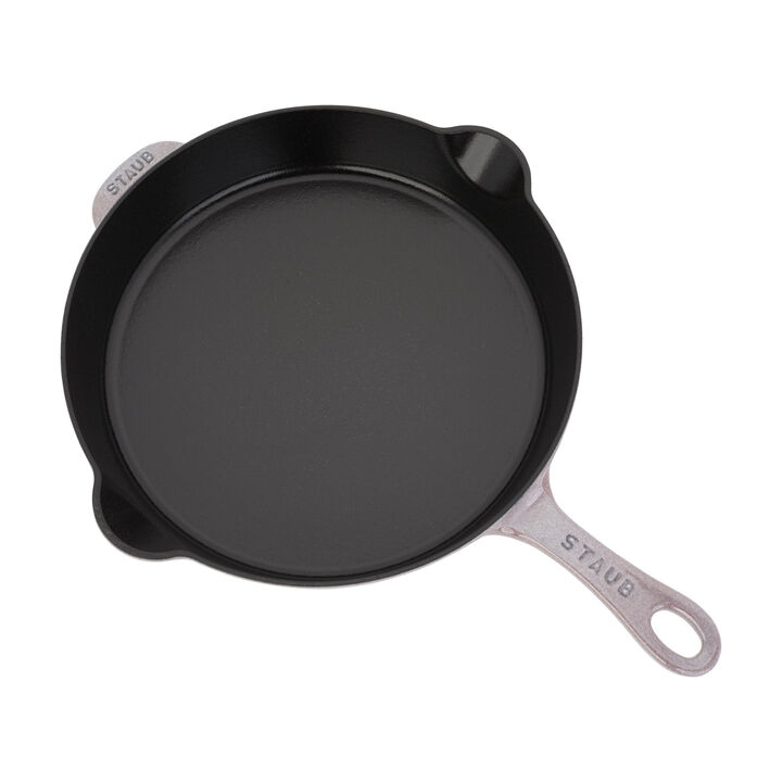 Cast Iron, 11-inch, Traditional Deep Skillet, Lilac, large 2