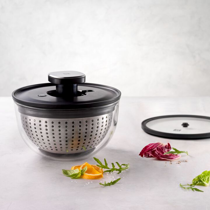 Fresh & Save, Salatschleuder mit Deckel, 24 cm, large 2