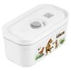 Fresh & Save, Vakuum Lunchbox DINOS S, Kunststoff, Weiß-grau, small 1
