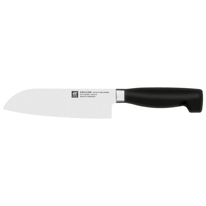 VIER STERNE, Santokukniv 16 cm, Glatslebet, large 1
