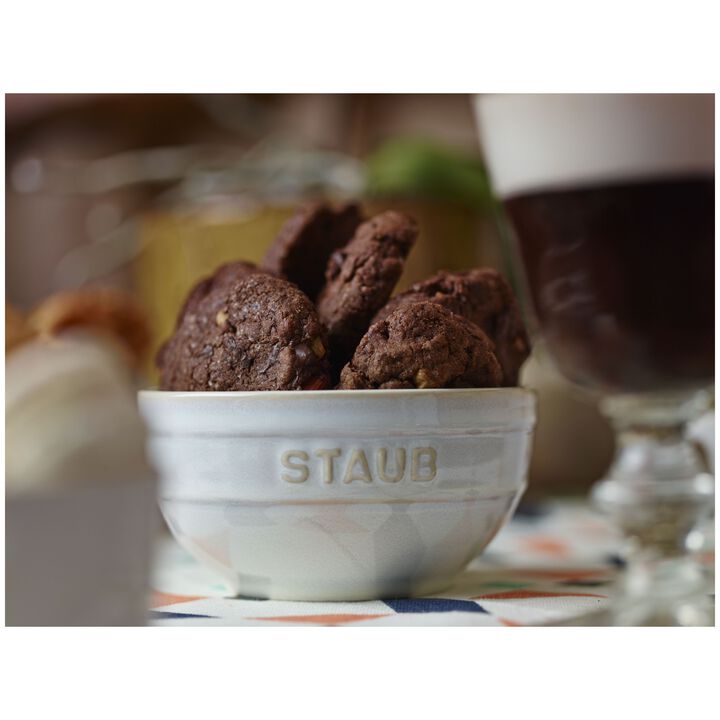 Ceramique, ボウル 12 cm, セラミック, アイボリー, large 3