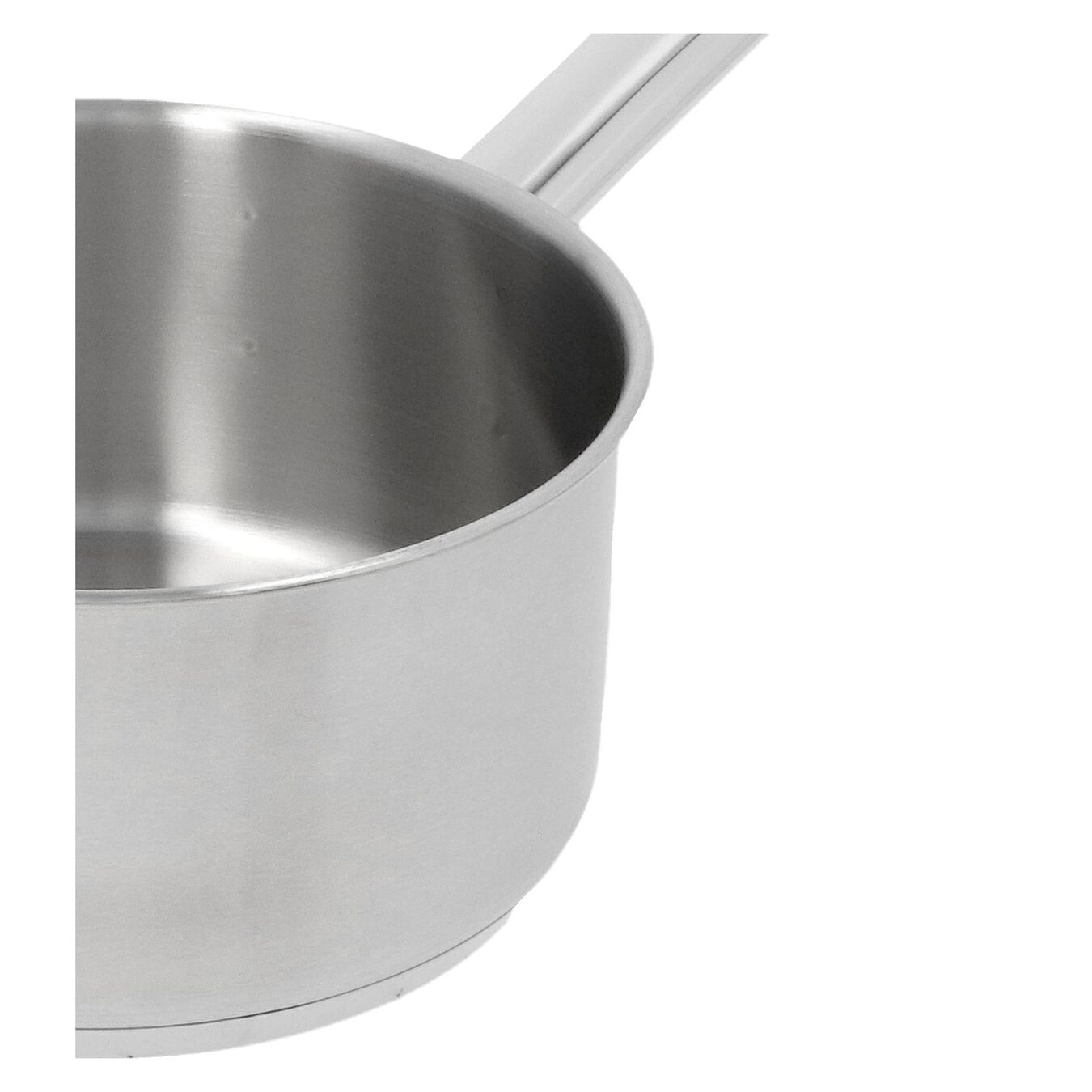 16 cm 18/10 Stainless Steel Saucepan with lid silver,,large 5
