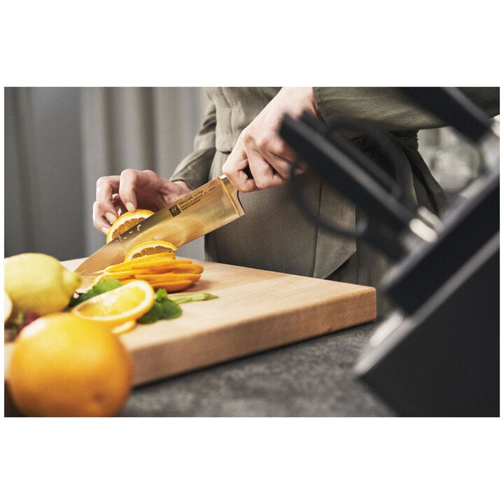 All * Star, 7-pcs, Knife block set, silver, anthracite, large 3