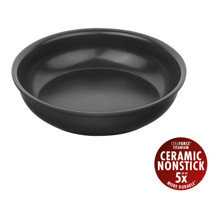 Unlock, 20 cm Aluminium Frying pan black, large 1