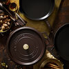 La Cocotte, 3.7 l cast iron round Cocotte, chocolate - Visual Imperfections, small 15