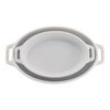 Ceramic - Oval Baking Dishes/ Gratins, 2-pc, Baking Dish Set, White, small 1