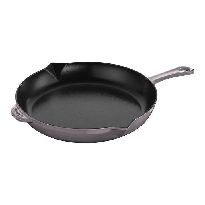 Cast Iron, 12-inch, Fry Pan, Graphite Grey, large 1