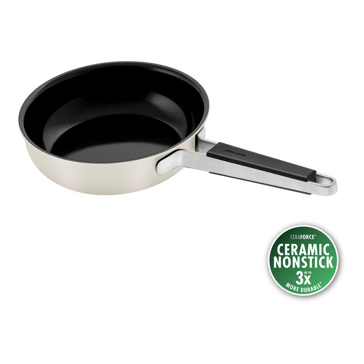 Pure, Stekpanna, 20 cm, 18/10 Rostfritt stål, Keramisk non-stick-beläggning, large 1