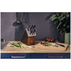 Everyday, 7-pcs, Knife block set, brown, small 11