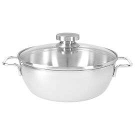 Demeyere Apollo 7, 24 cm Serving pan with glass lid