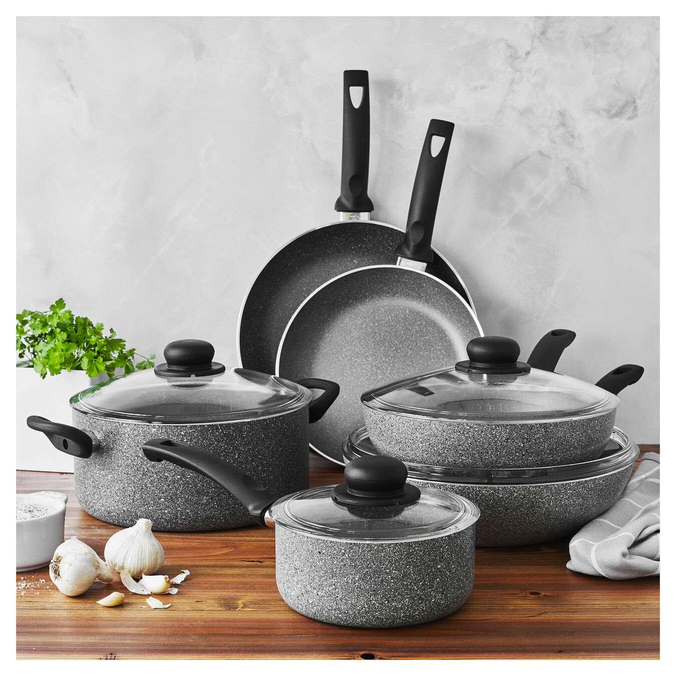 BALLARINI Asti 10 Piece Aluminium Cookware set Official ZWILLING Shop