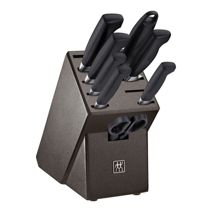**** Four Star, 9 Piece, Knife block set, grey, large 1