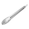 BBQ, 16.5-inch Tongs, Stainless Steel , small 1