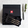 Steak Sets, 8-pc, Stainless Steel Porterhouse Steak Knife Set In Black Presentation Box, small 5