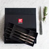 Steak Sets, 8-pc, stainless steel Porterhouse Steak Knife Set in Black Presentation Box, small 4