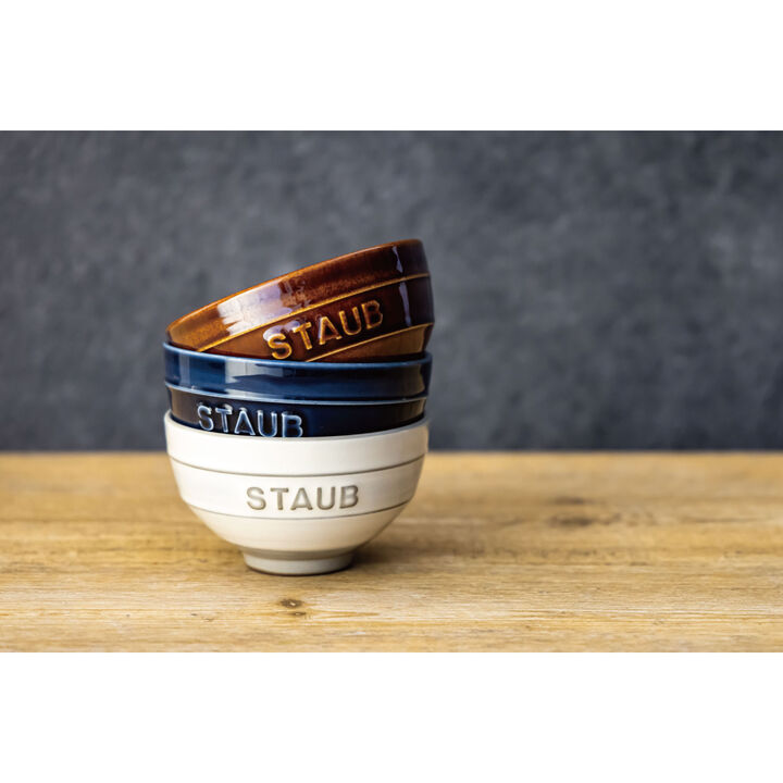 Ceramique, Le Chawan ルチャワン  12 cm, セラミック, ブラウン, large 2