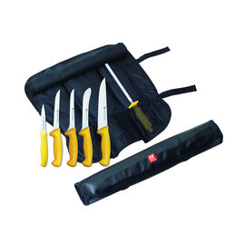 ZWILLING TWIN Master, Knife roll set, 7 Piece | yellow