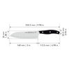 Definition, 5-inch, Hollow Edge Santoku Knife, small 2