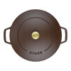 La Cocotte, 26 cm round Cast iron French oven chocolate, small 8