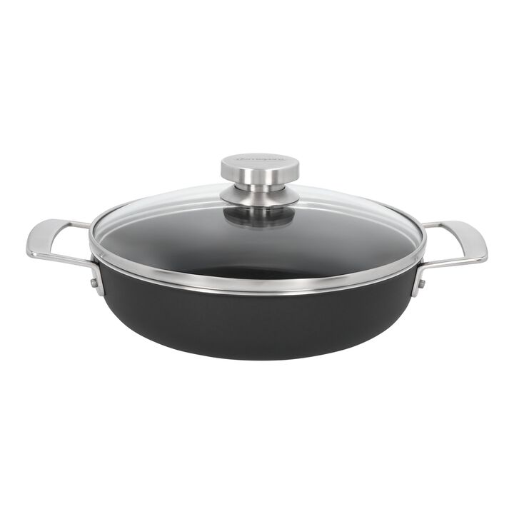 Alu Plus 3, Sudderpan met glazen deksel Ceraforce 24 cm, large 1