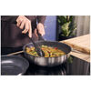 Stream Ceramic, 28 cm round Stainless steel Saute pan with glass lid silver, small 4