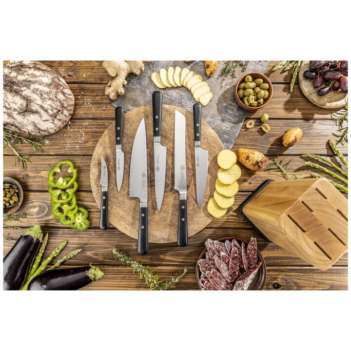 Avola Prestigio, 7-delig, Messenblok, Zwart, large 4