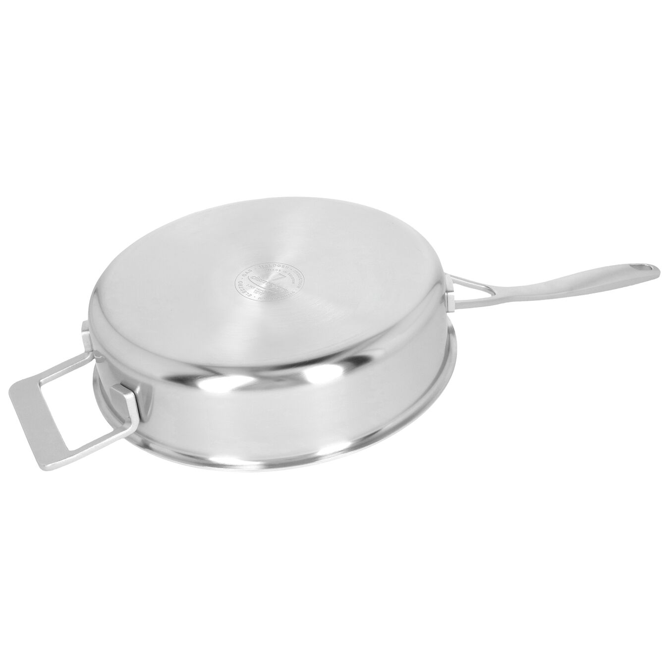 24 cm 18/10 Stainless Steel Saute pan with lid,,large 4