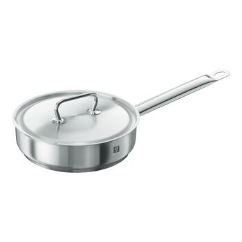 24 cm round 18/10 Stainless Steel Saute pan,,large 1