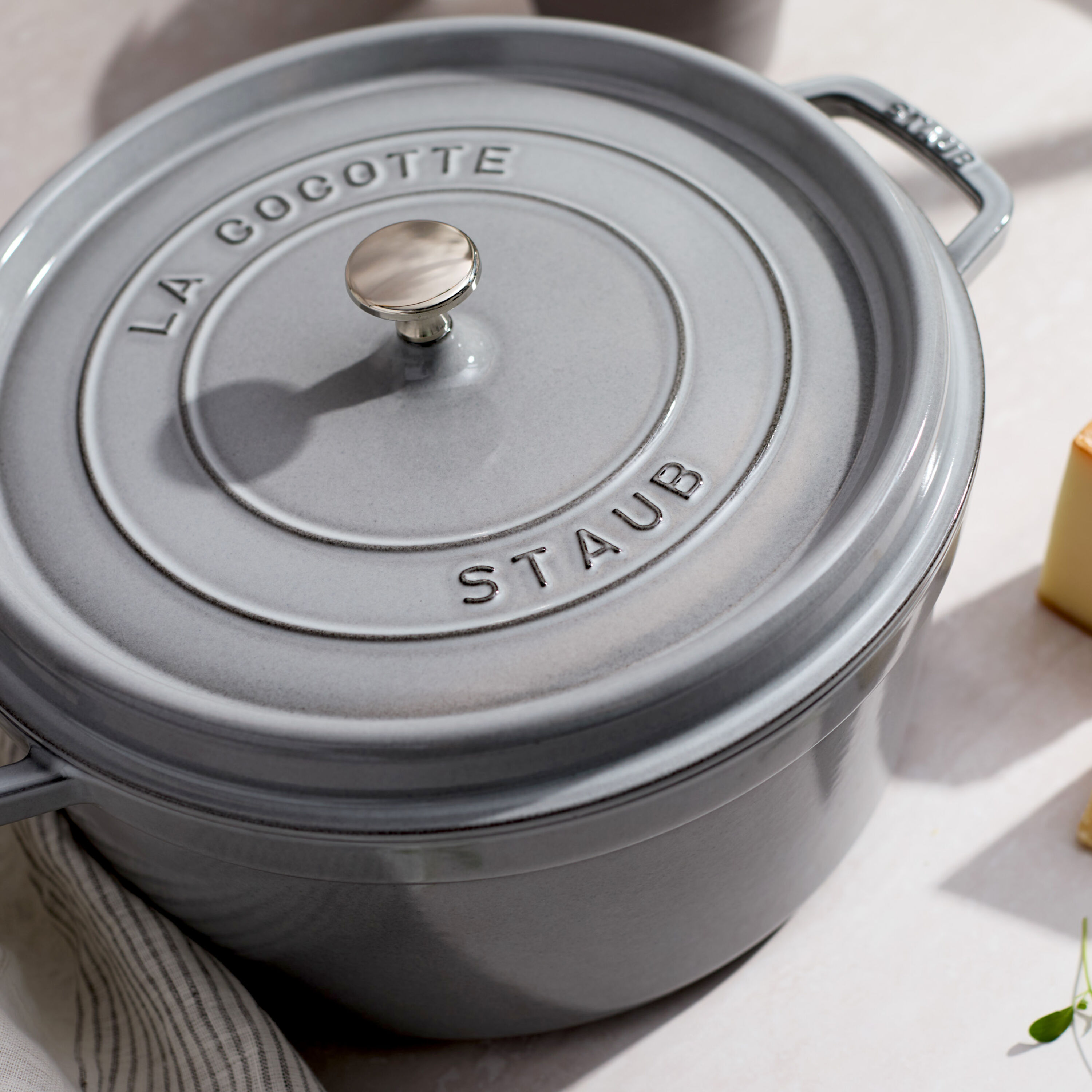 Staub Döküm demir Döküm Tencere | Grafit Gri | 30 cm | 8,4 l