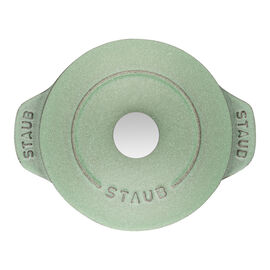 ラ・ココット de GOHAN 12 cm, ラウンド, セージグリーン, 鋳鉄