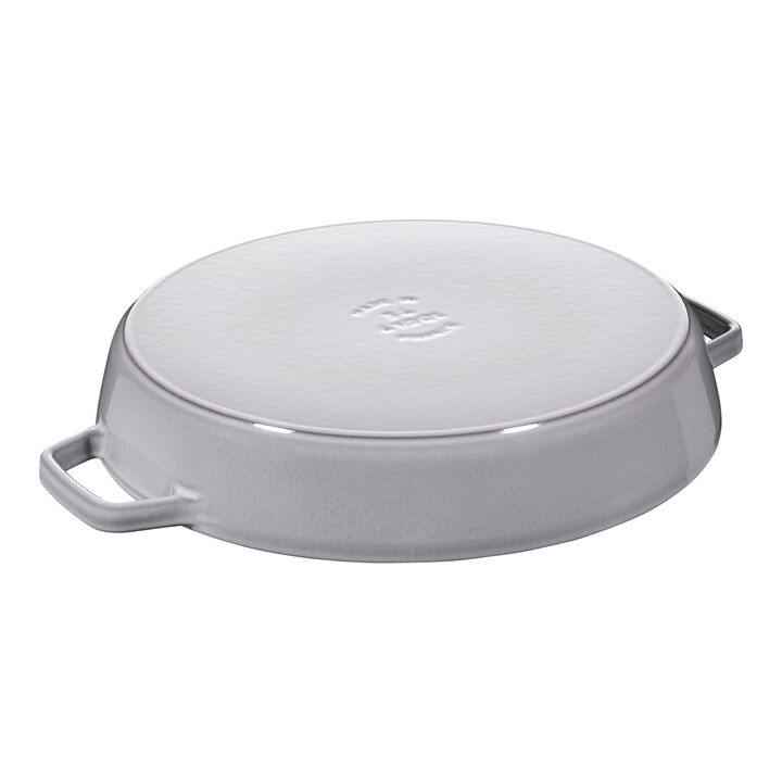 Pans, 34 cm, Paellera, grigio grafite, large 3