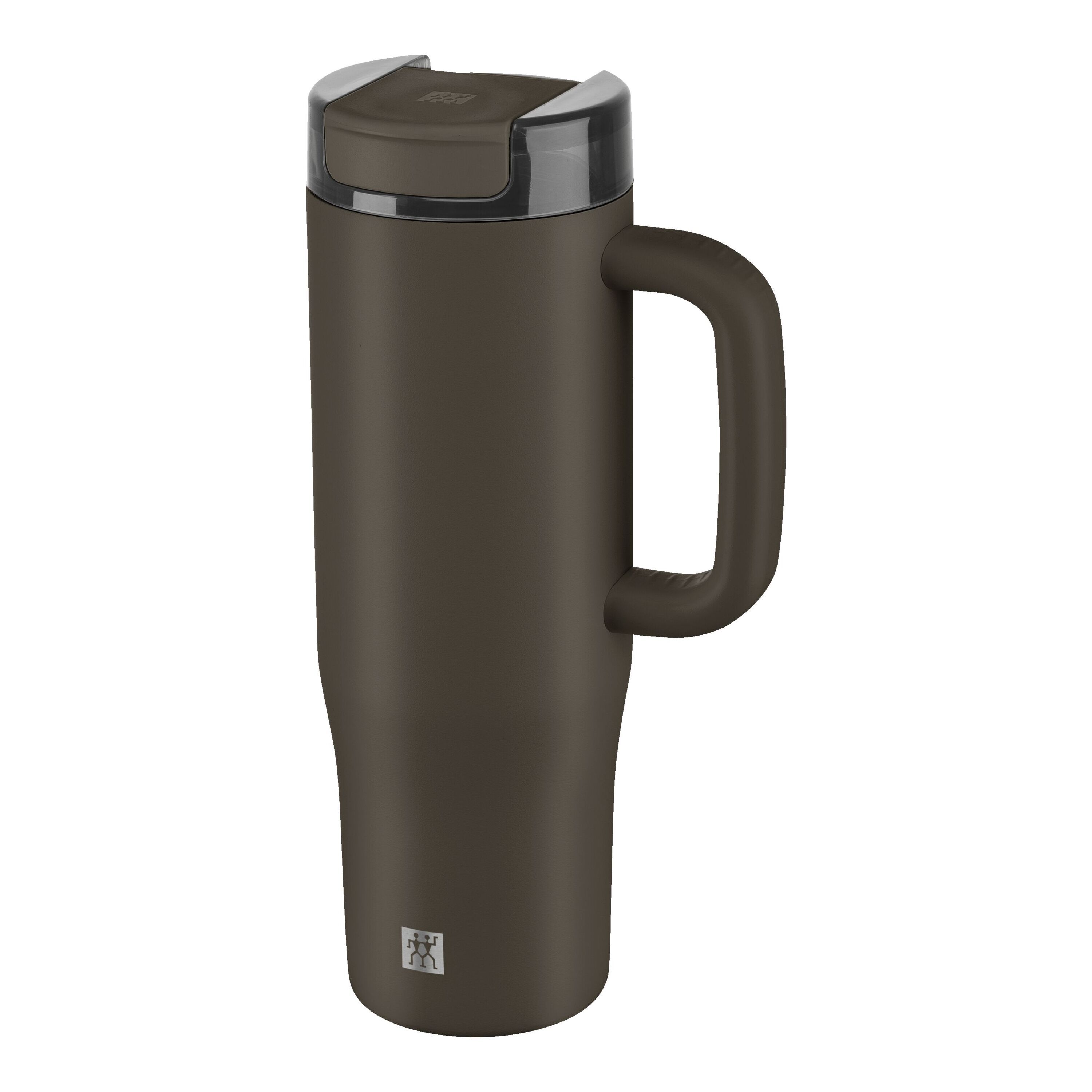 ZWILLING Thermo Plus Thermo Straw Tumbler, 900 ml, Roestvrij staal, Chocolade - Thermo Plus - ZWILLING afbeelding