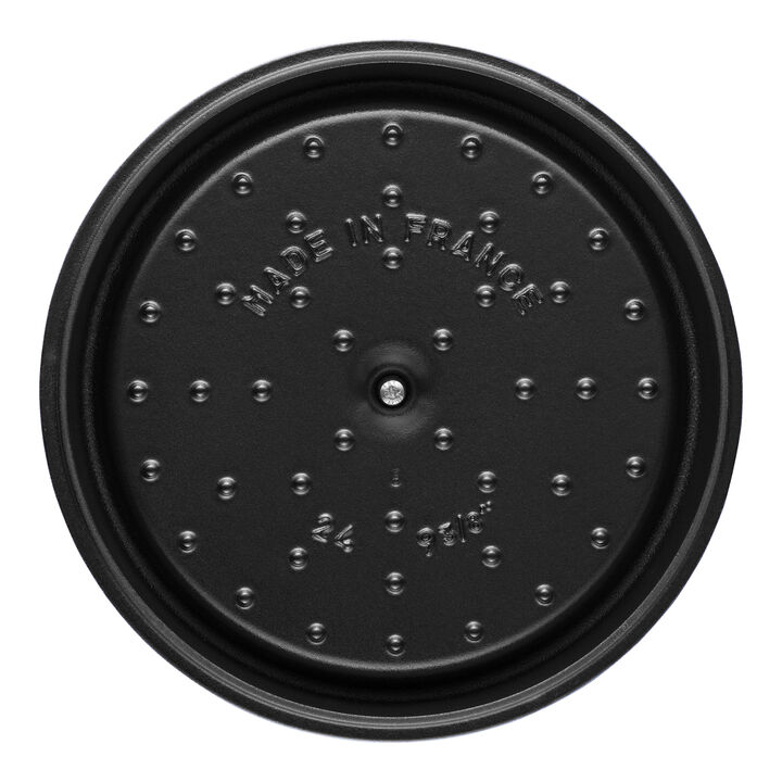 La Cocotte, 4.75 l cast iron round Tall Cocotte, white truffle, large 4