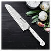 Pro le blanc, 7-inch, Hollow Edge Santoku Knife, small 3
