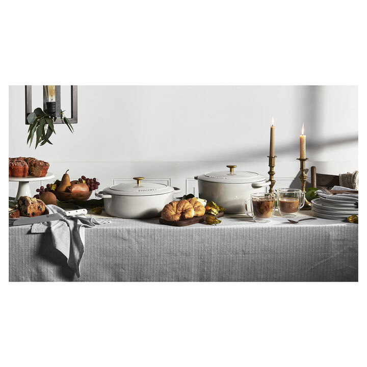 Bellasera (rose gold), 20-pc Rose Gold Flatware Set, 18/10 Stainless Steel, Rose, large 4