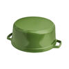 Cast Iron, 5.5 qt, Round, Cocotte, Pistachio, small 5